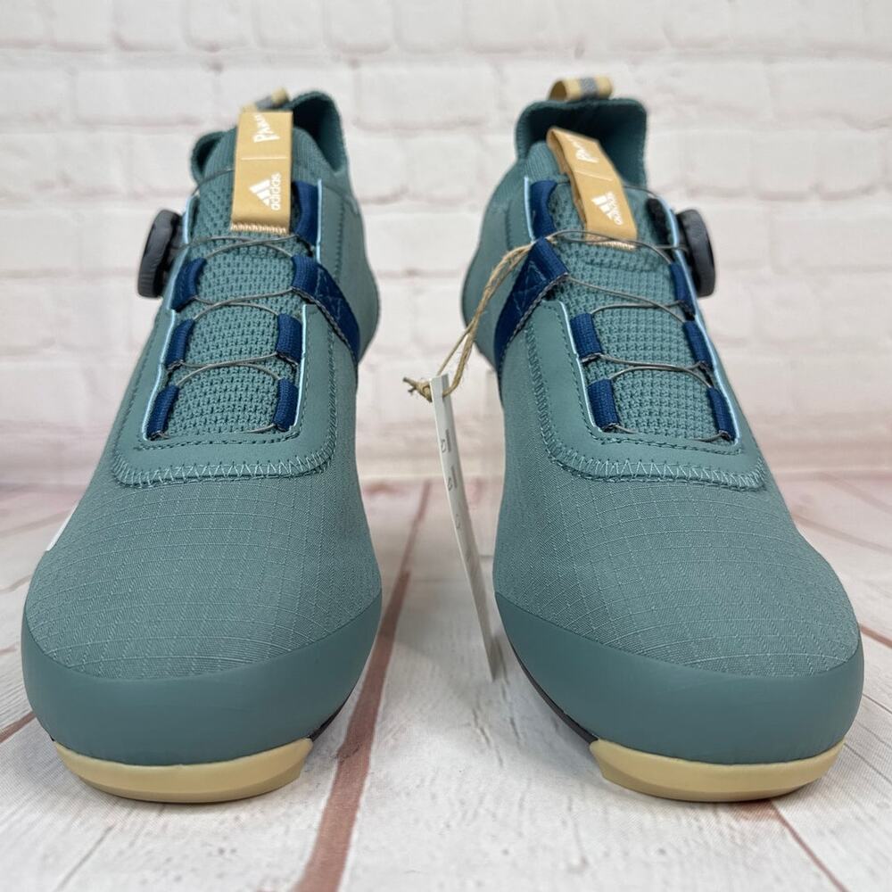 Adidas x Parley Road BOA Cycling Shoes 'Hazy Emerald' M Sz 6/W Sz 7 (GX8931) - Picture 6 of 11